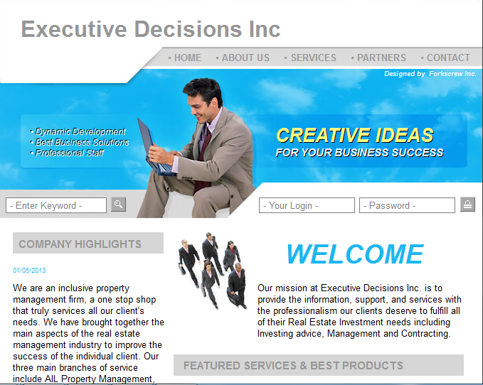 Image for Executive Decisions Inc. with ID of: 1554564