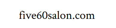 Image for Five 60 Salon with ID of: 1573336