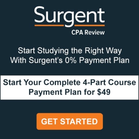 Image for Surgent CPA Review with ID of: 1590658