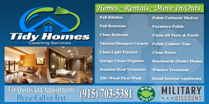 Image for Tidy Homes Cleaning with ID of: 1594116