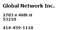 Image for Global Network Inc. with ID of: 1603057