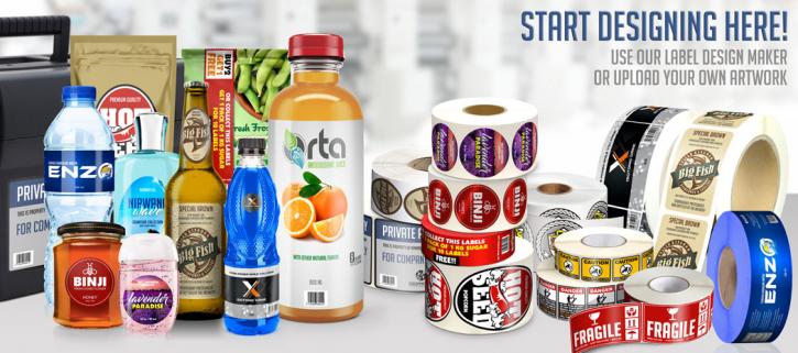 Image for Cut Sheet Labels - Custom Labels with ID of: 1610654