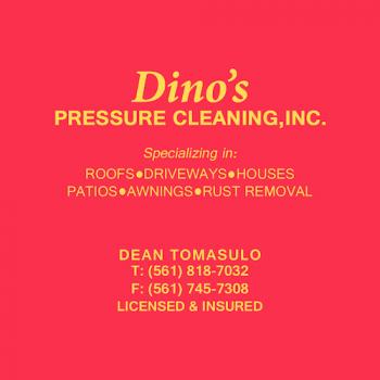 Image for Dino's Pressure Cleaning, Inc. with ID of: 1632315