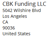 Image for CBK Funding LLC with ID of: 1641164