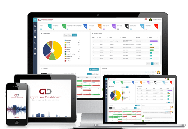 Image for Real Estate Appraisal Management Software - Appraiser Dashboard with ID of: 1646807