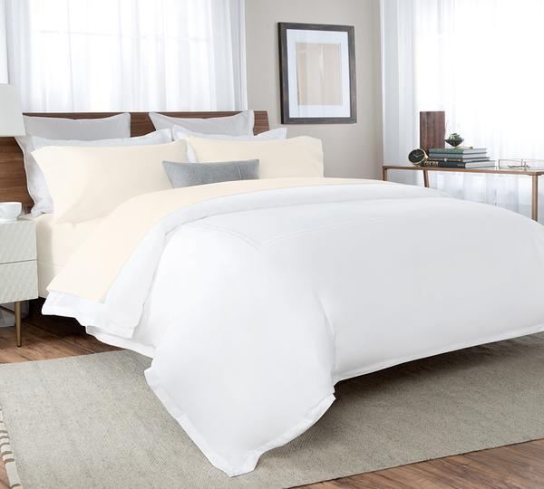Image for Buy Percale Bed Sheet In Beige Color with ID of: 1657020