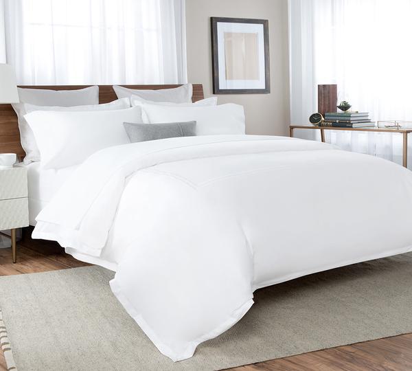 Image for Buy Percale Bed Sheet In White Color with ID of: 1657194
