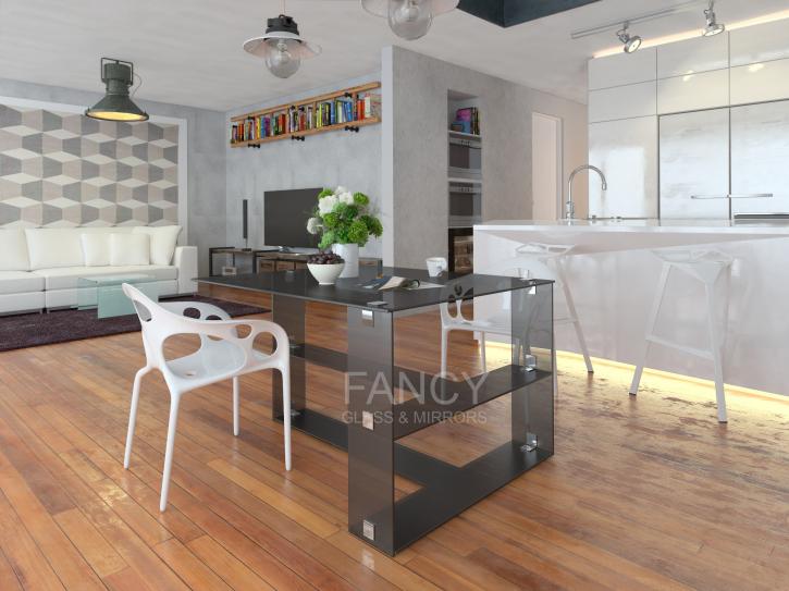Image for TORY GLASS DINING TABLE with ID of: 1712065