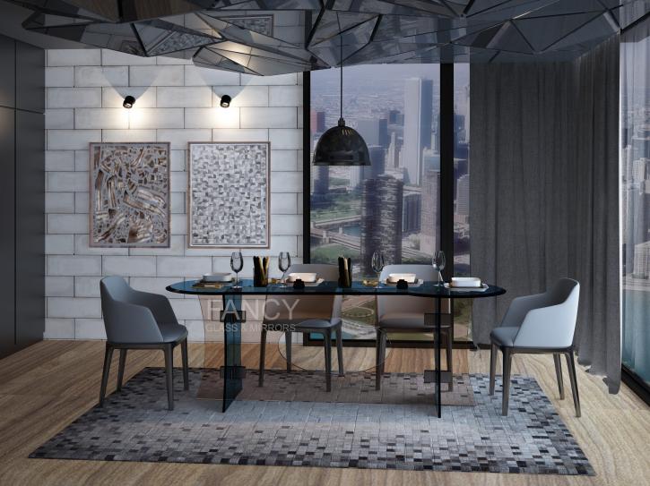 Image for MARQUIS GLASS DINING TABLE with ID of: 1712078