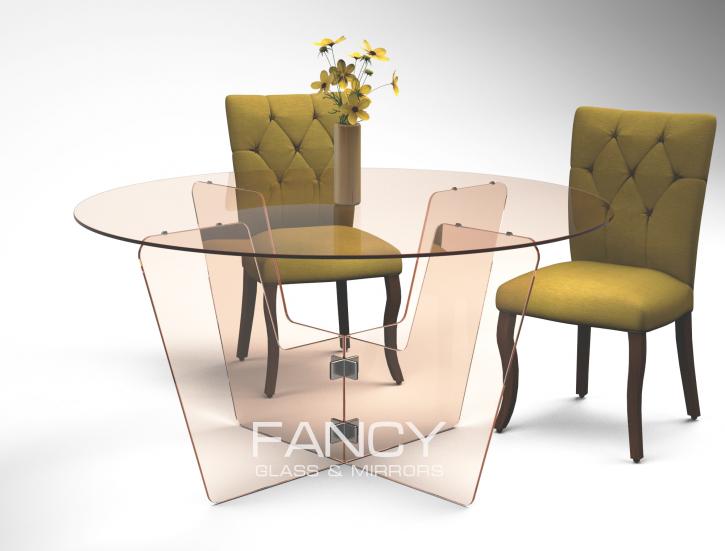 Image for TALLULAH GLASS DINING TABLE with ID of: 1713320