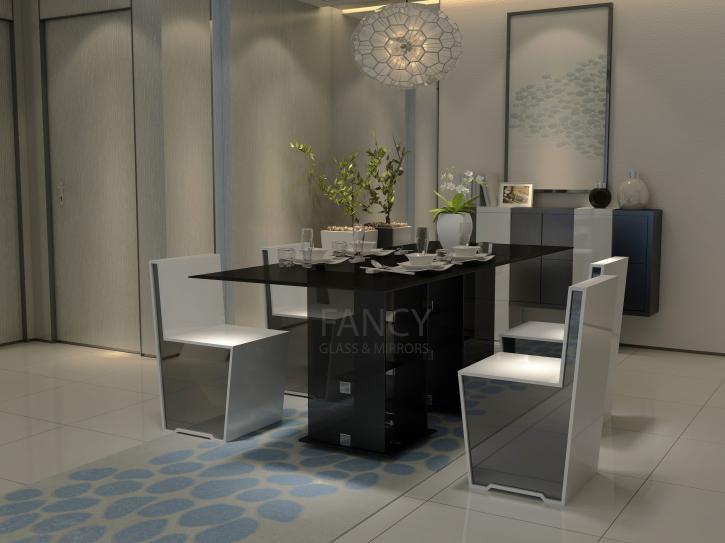 Image for PRINTEMP GLASS DINING TABLE with ID of: 1713450