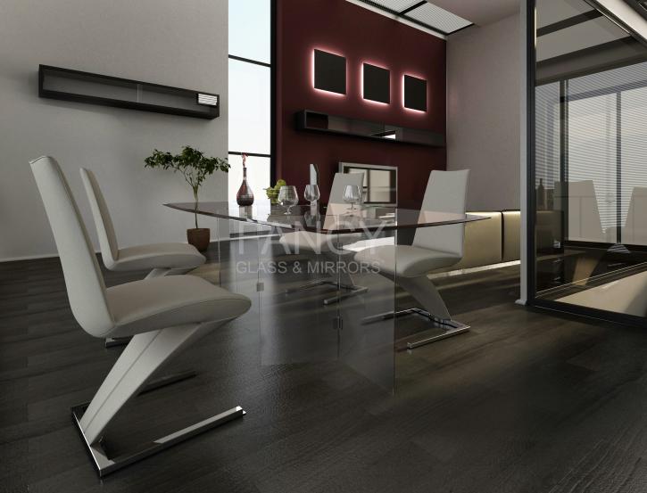 Image for ECLAIR GLASS DINING TABLE with ID of: 1713459