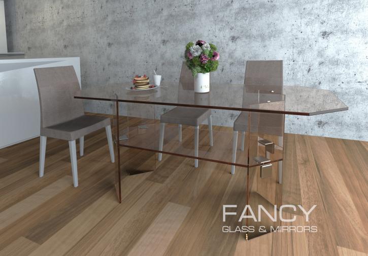 Image for OCTAGON GLASS DINING TABLE with ID of: 1713513