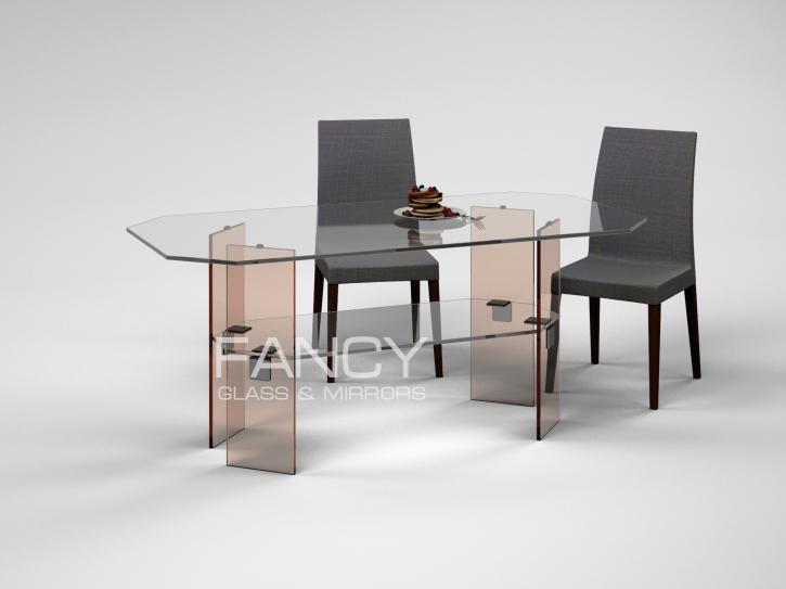 Image for OCTAGON GLASS DINING TABLE with ID of: 1713514