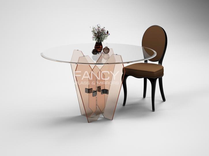 Image for VEGA GLASS DINING TABLE with ID of: 1713523