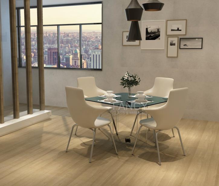 Image for MICHELANGELO GLASS DINING TABLE with ID of: 1713529