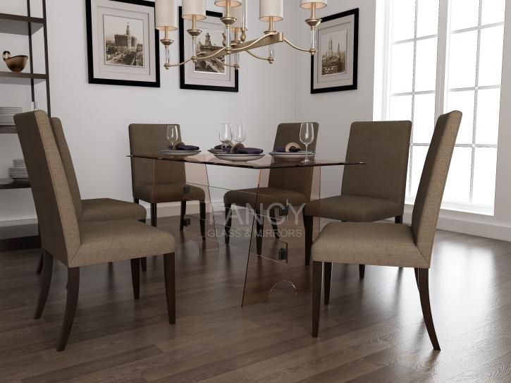 Image for LEONARDO GLASS  DINING TABLE with ID of: 1713539