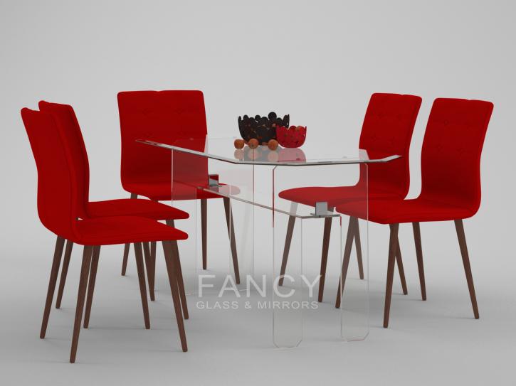 Image for PRIMAVERA DINING GLASS TABLE with ID of: 1713543