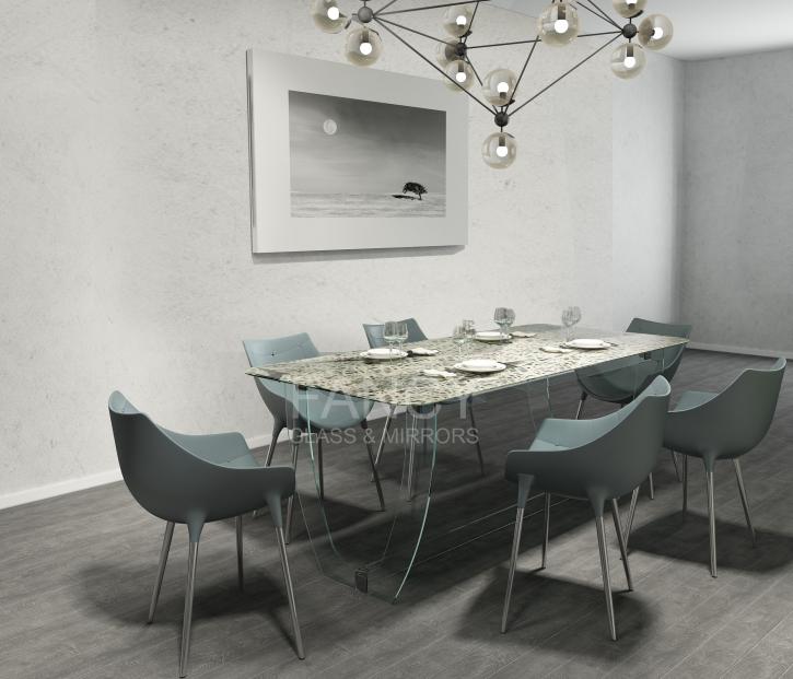 Image for VENUS GLASS DINING TABLE with ID of: 1713901