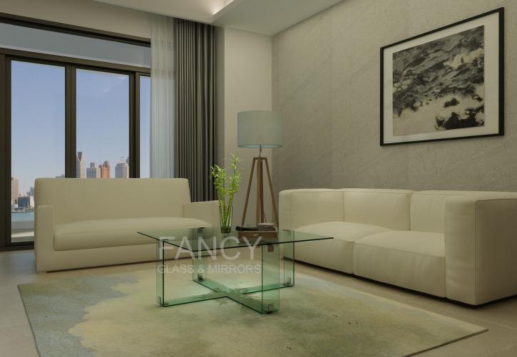 Image for SIETTLE SQUARE GLASS COFFEE TABLE with ID of: 1714486