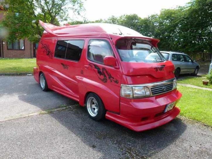 Image for Fully Customized Toyota Hi Ace CamperShow Van with ID of: 1722922