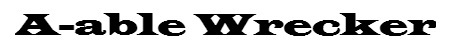 Image for A-Able Wrecker Inc. with ID of: 1741294