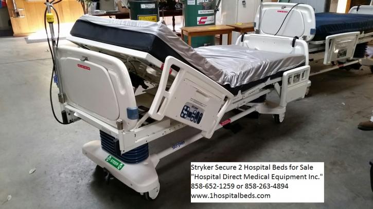 Image for Stryker Secure 2 Hospital Bed(s) for Sale Richmond Virginia with ID of: 1749463