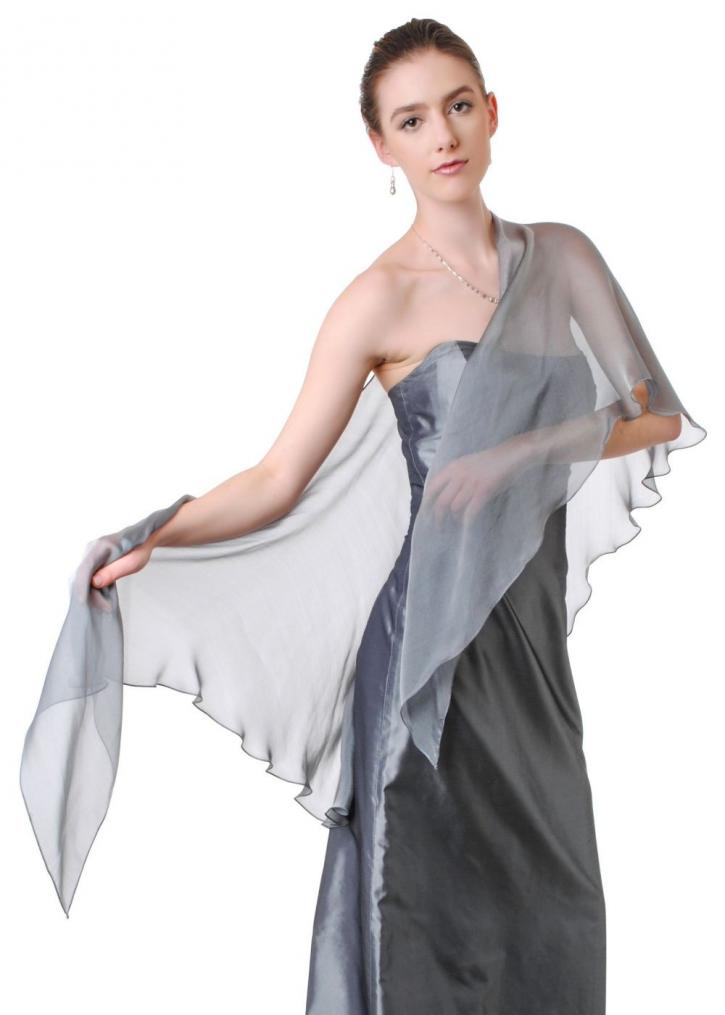 Image for Lightweight And Comfortable Fluttering Silk Shawls For Eveningwear with ID of: 1782484