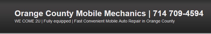 Image for Orange County Mobile Mechanics with ID of: 1791627