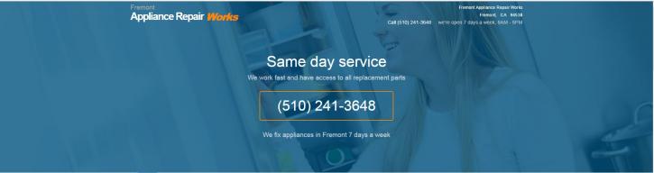 Image for Fremont Appliance Repair Works with ID of: 1796390