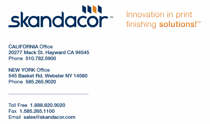 Image for Need Cutting / Trimming Equipments? Skandacor has a complete range of cutting / trimming equipment from large high-speed programmable cutters down to manual desktop trimmers. with ID of: 1798147