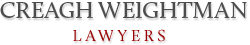 Image for Creagh Weightman Lawyers with ID of: 1843209