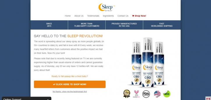 Image for getsleep spray with ID of: 1856173