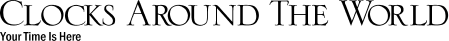 Image for Clocks Around The World with ID of: 1908210