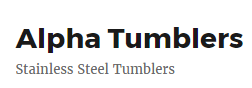 Image for Alpha Tumblers with ID of: 1908858