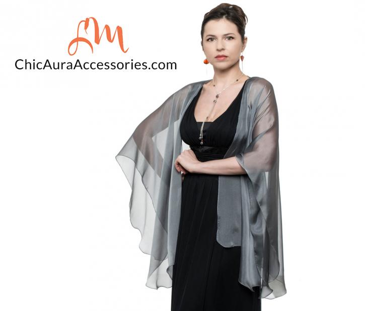 Image for Evening Wraps & Jackets – Create Great Combinations With 2017 Grey Color Trend with ID of: 1909065