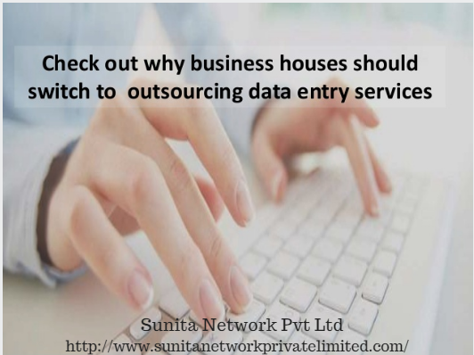 Image for Outsource Data Entry Project by Sunita Network Pvt Ltd Noida with ID of: 1911198