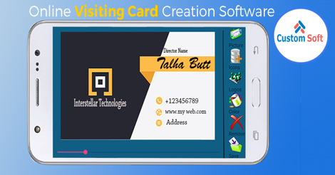 Image for Online Visiting Card Creation Software by CustomSoft with ID of: 1916421