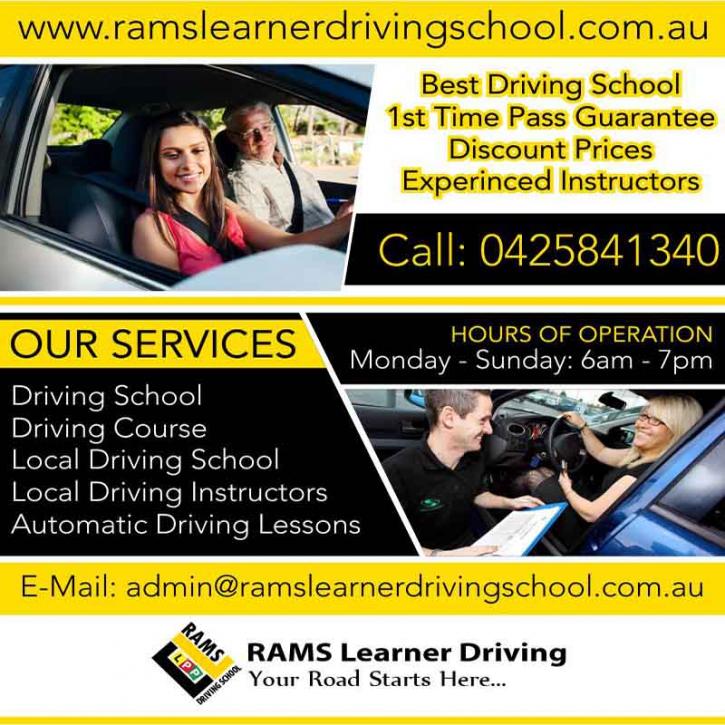 Image for RAMS Learner Driving School | Driving School Dandenong with ID of: 1929816