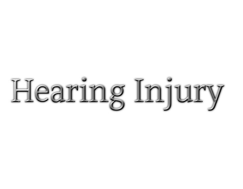 Image for Hearing Injury with ID of: 1936681