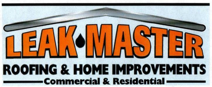 Image for Leak Master Roofing & Home Improvements LLC with ID of: 1955073