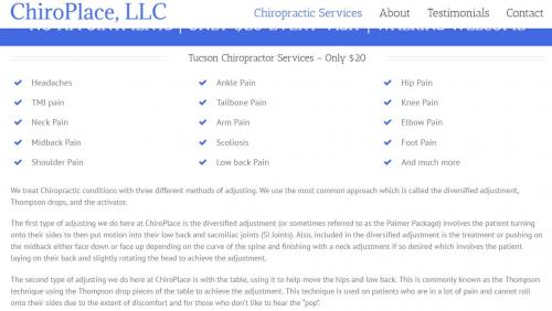 Image for ChiroPlace LLC with ID of: 1960409