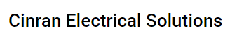 Image for Cinran Electrical Solutions with ID of: 1976921