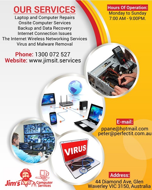 Image for Jims Computer Services | Laptop Repairs Melbourne with ID of: 2000827