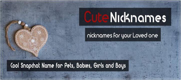 Image for Cute Nicknames with ID of: 2006791