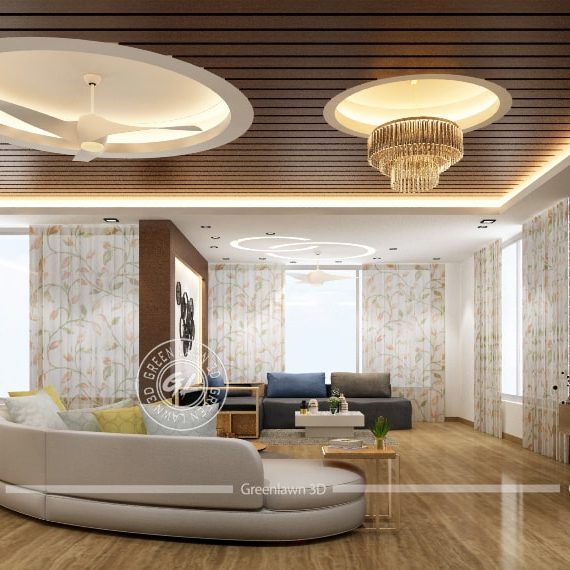 Image for Green 3D Interior Rendering with ID of: 2044686