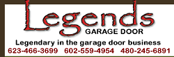 Image for Legends Garage Door with ID of: 2061518