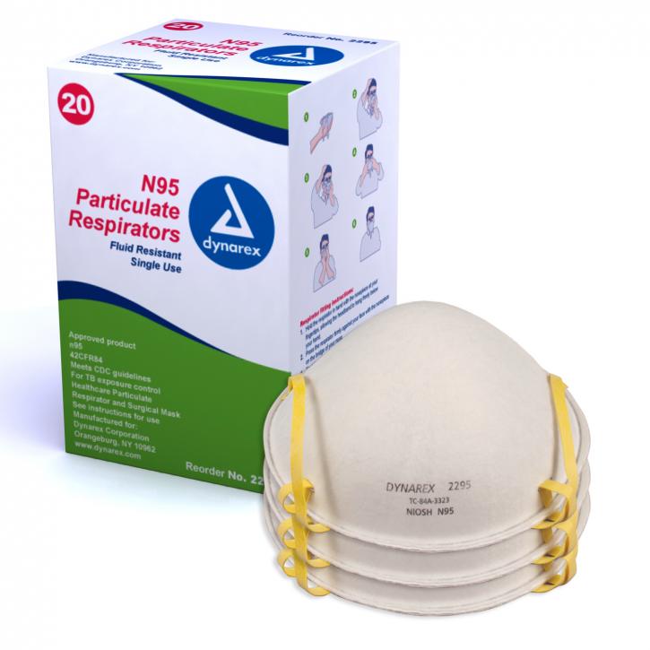 Image for N95 Particulate Respirator Masks with ID of: 2067707