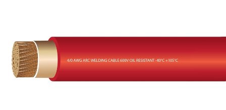 Image for Characteristics That Make for Flexible Welding Cable with ID of: 2081793