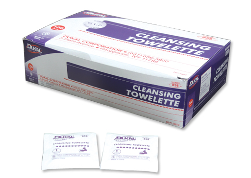 Image for Dukal Cleansing Towelette with ID of: 2090654